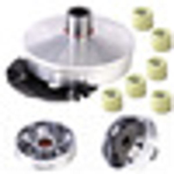 

9pcs variator roller clutch weights parts set for gy6 qmb139 50 cc scooter atv