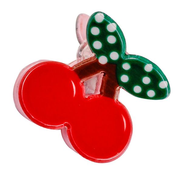 

girls hair clips headdress small clip cartoon fruit small fresh princess hairpin baby clip bangs hairpin, Slivery;white