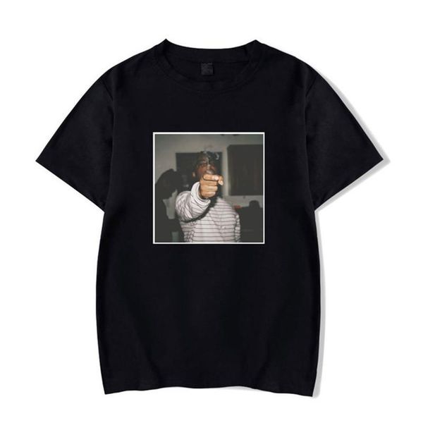 

retro classic juice wrld print fashion hip hop singer rock harajuku mens t shirt cool summer tshirt streetwear t -shirt men newest, White;black