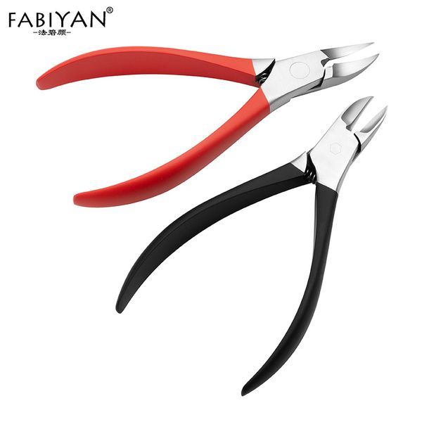 

stainless steel nail art scissor cuticle nipper dead skin remover clipper fingernail toenail trimming manicure care tool 2 color