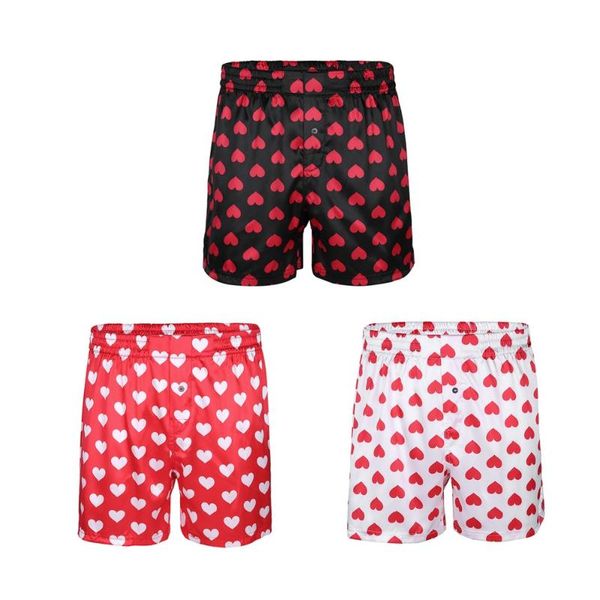 

man fancy love heart print beach shorts men soft board shorts surfing swim mens sports suits boardshorts short pants