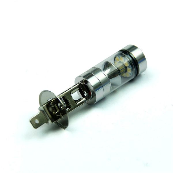 

kongyide car light 1pc h1 led 20smd fog light 1800lm daytime 100w 360 degrees bulbs lamps white dropship f27