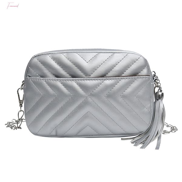 

crossbody сумки для женщин 2020 zipper solid color кисточкой сумки плеча женщины сумка телефон