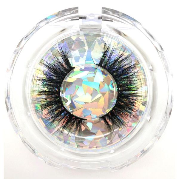 

3d mink eyelashes custome boxes packing false mink lashes 100% natural handmade reusable lashes full strip makeup