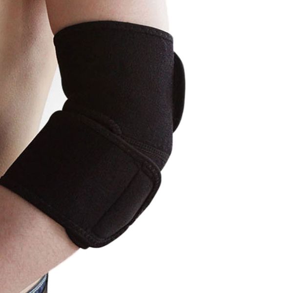 

baseball basketball tennis elbow supporter elbow pads games sports compression, Black;gray