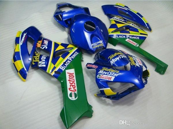 Carene per stampi ad iniezione della migliore qualità per Honda CBR1000RR 2004 2005 kit carena verde blu CBR 1000 RR 04 05 DD25