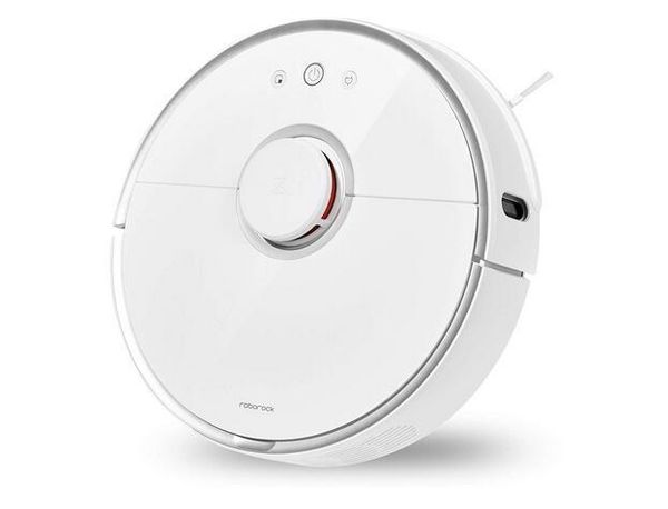 

White roborock 5 robotic vacuum and mop cleaner 2000pa uper power uction wi fifi with 5200mah battery capacity on ale