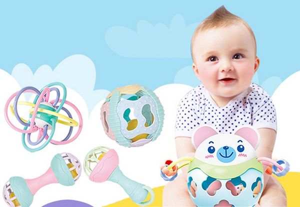 baby rattle toy set