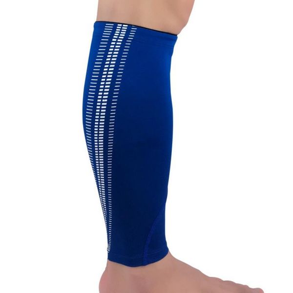 

1pc polyester spandex latex anti-slip breathable compression wrap legwarmers sport protection sleeve cover, Black