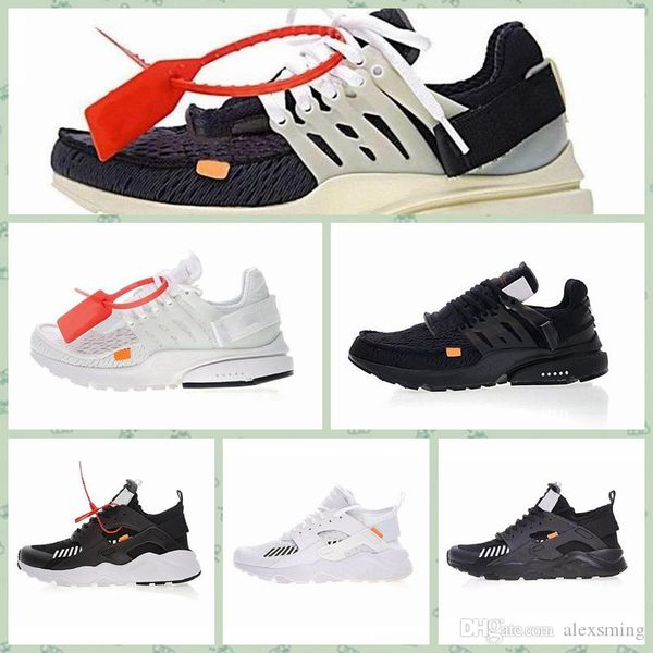 

nlmx1f 2020 горячая продажа off-w plus presto женщины mens белый черный huarache роскошная кроссовки открытый туризм повседневная обувь size