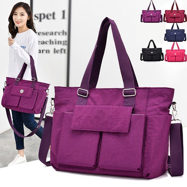 

women shoulder bags large capacity messenger bag female casual cross body bag multi pockets handbag