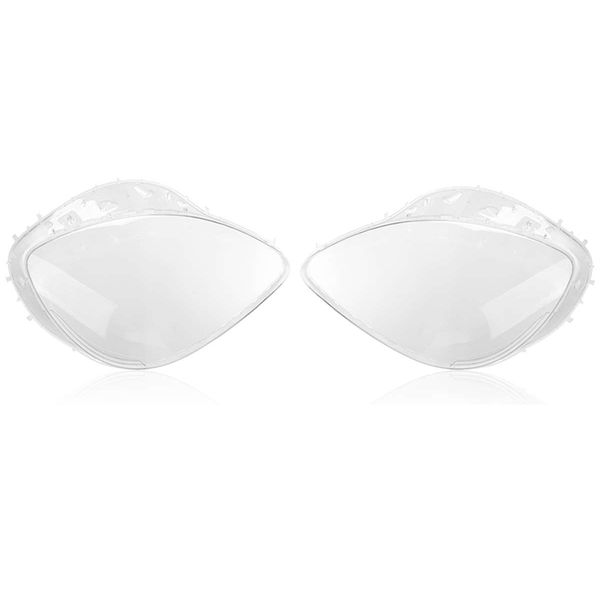 

2pcs car clear headlight lens cover replacement head light lamp cover for corvette c6 2005-2013