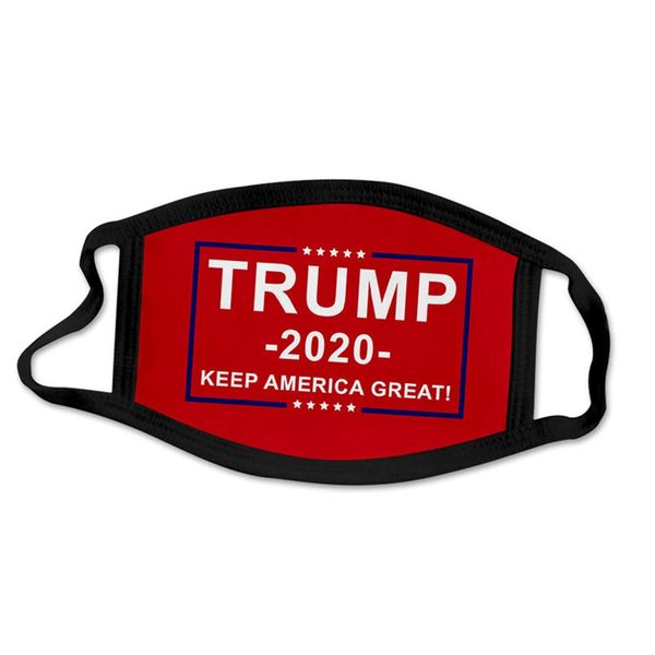 

trump америка маски для лица мультфильма печатных многоразового флаг сша 3d leopard печати анти пыль моющегося открытого рот эр конструктор, Black