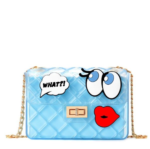 

2020 jelly bags chain messenger women handbags trending purses