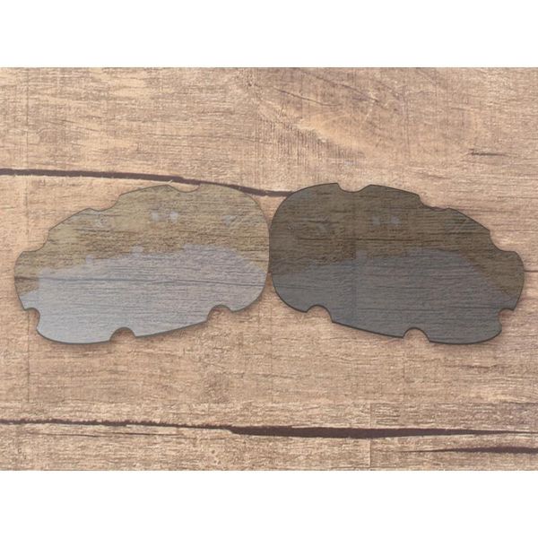 

vonxyz grey pchromic polarized replacement lenses for- split vented frame