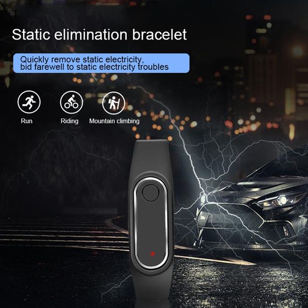 

adjustable anti-static wrist band wireless electronic anti-static bracelet tpu care