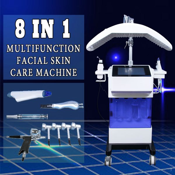 

8 in 1 dermabrasion diamond peeling machine skin rejuvenation oxygen spray skin scrubber facial diamond peeling device mites clear skin