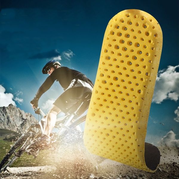 

2019 stretch breathable deodorant running cushion insoles for feet man women pad memory foam insoles, Black