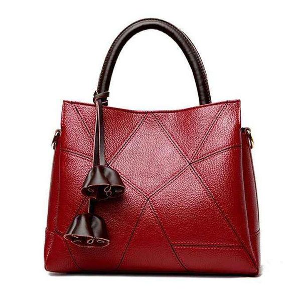 

dusa2019 genuine trend leather handbag messenger head layer cowhide single shoulder woman package