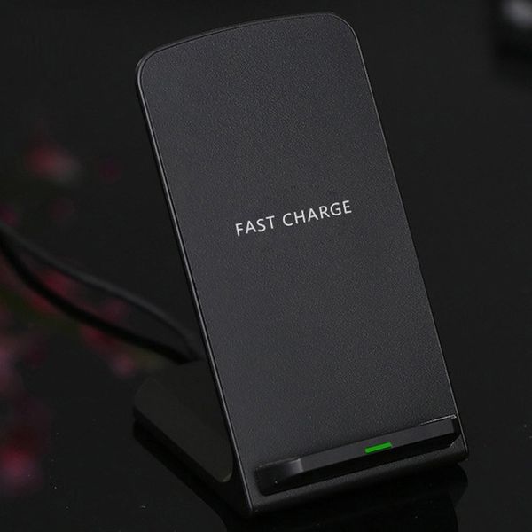 

q740 fast wireless charger with cooling fan upgrade portable 2 coils quick wireless charging stand for iphone xs max
