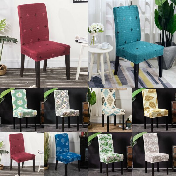 

2019 spandex stretch wedding banquet chair cover party decor dining room seat cover