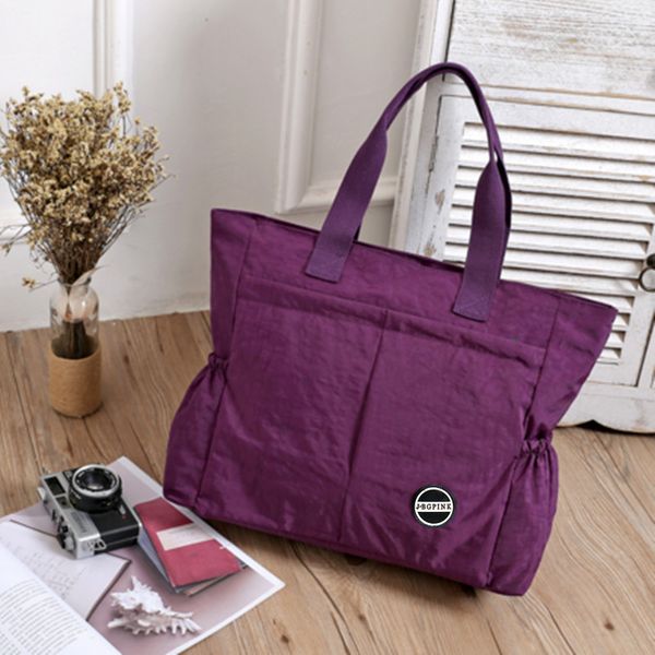 

2019 women's beach fashion waterproof color handbag large shoulder bag handbag casual female bolsos mujer bolsos