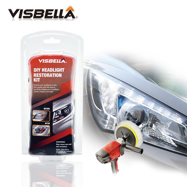 

visbella headlamp repair headlight restoration polishing kits light polish paste systems car care wash brightener paint repair