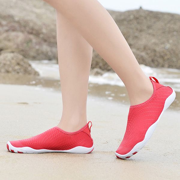 

muqgew comfortable women's flat shoes ladies outdoor water comfortable sport diving swim socks yoga sock soft beach shoes lady, Black