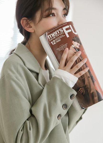 

краткий пункт небольшой костюм отдыха пиджак женский хань выпуск нового фонда 2019 осень рыхлый тонкой рубашки темперамент, White;black