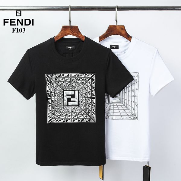 

new designer t shirts mens clothing brand tee shirt fashion summer tide braned letters printed luxury men shirt clothing, White