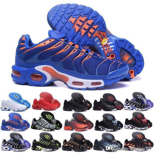 

original womens men mercurial tn plus running shoes chaussures femme tn designer sneakers kpu leather woman sport trainers mesh shoe 36-40