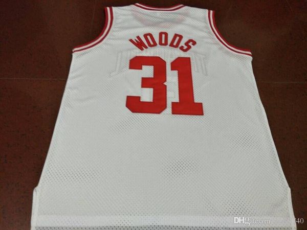 

custom men youth women vintage #31treadwell woods #14 marshal basketball jersey size s-4xl or custom any name or number jersey, Black