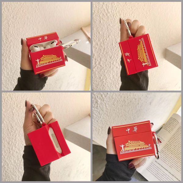 

shopkeeper recommended + chinese cigarette box design apple bluetooth headset airpods pro headset set comprehensive protection