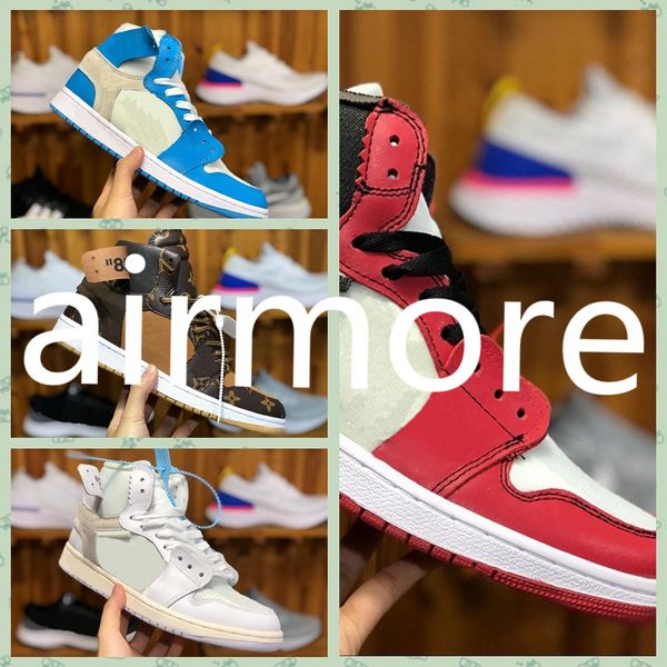 

j001hf высокое качество off og top 1 мужчины синий красный черный 1s кроссовки высокое качество nuc открытый тренеры мужские белые уличные т