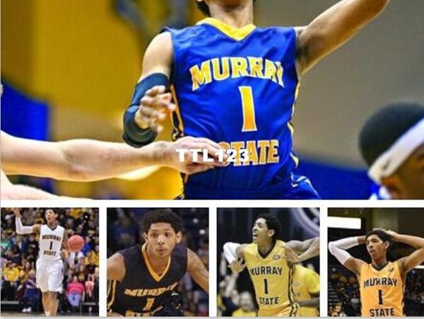 

vintage men # 1 cameron пэйн murray state college vintage джерси размер s-4xl или настраиваемое любое имя или номер джерси, Black;red