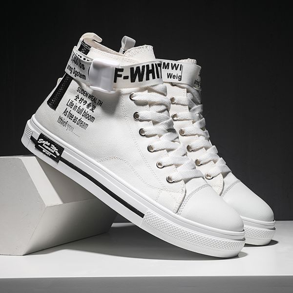

non brand womon mens canvas shoes black white red platform designer sneakers mens trainers homemade brand made in china size 3944