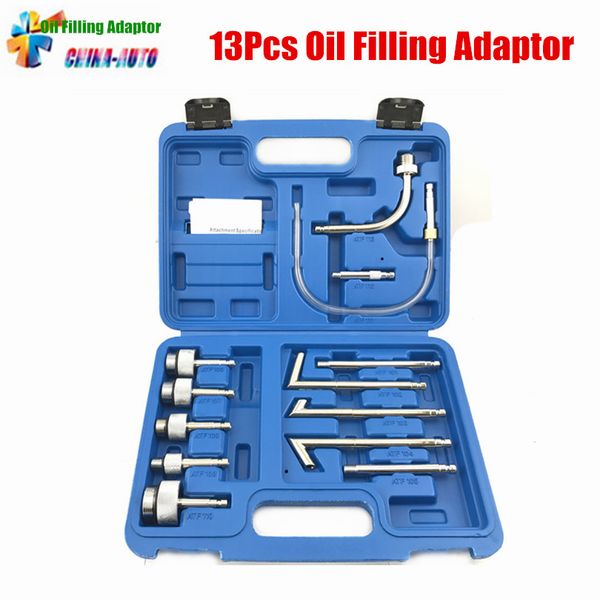 

auto transmission 13pcs oil filling adaptor set