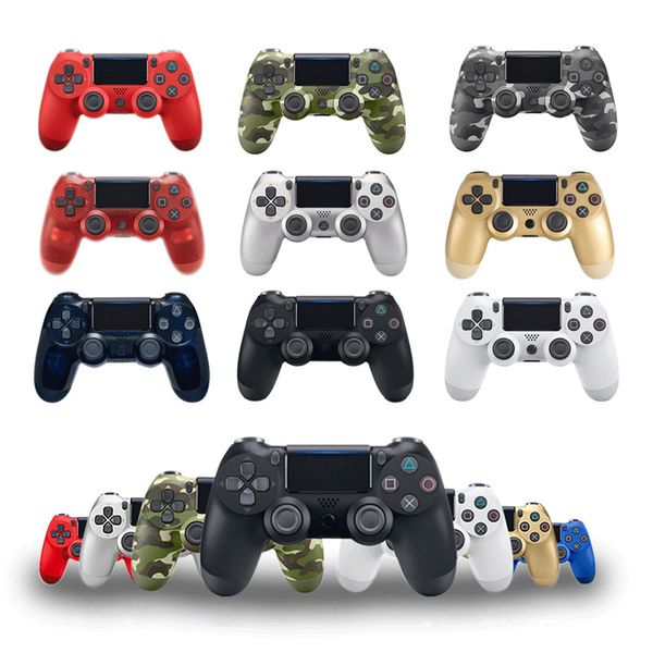 

wireless controller shock 4 gamepad for sony ps4 play station vibration joystick with retail package game controller
