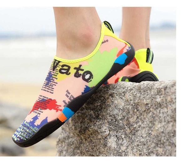 

barefoot beach shoes men water shoes outdoor sneaker swimming aqua women fishing woman diving chaussures plage