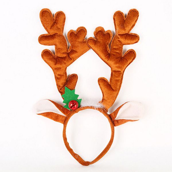 

women girl kid flower hairbands deer antler costume ear party hairband head band xmas