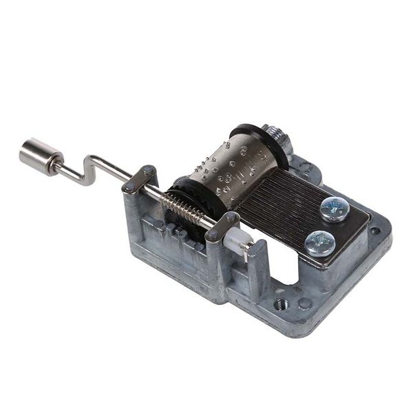 

mini music box cranked inner rotational movement