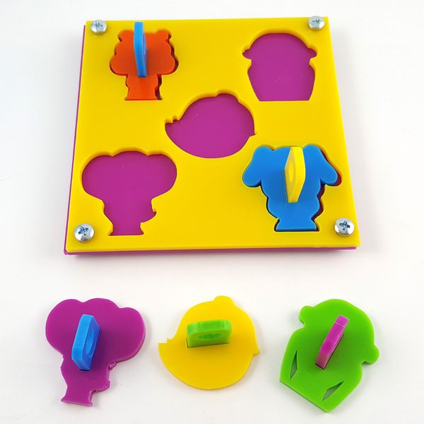 

parrot alpinia oxyphylla training intelligent development toys identify the images colour shape building block bird toys