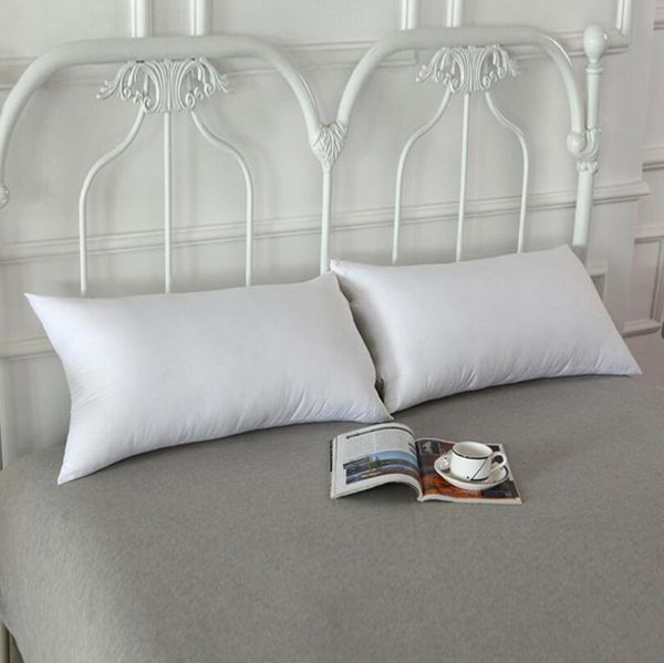 White Pillow Insert Zipper Closure Indoor Outdoor Rectangular White Pillow Insert Zipper Closure