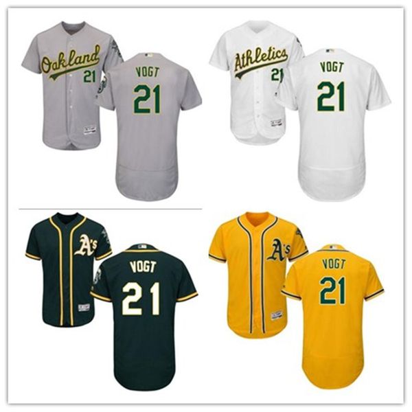 

custom baseball jerseys oakland 21 stephen vogt oaklandathletics men women youth red white high-quality jersey, Blue;black