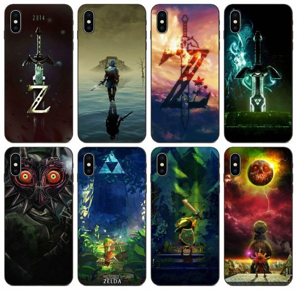 

tongtrade] the legend of zelda case for iphone 11 pro 8 7 6s 5s plus x xs max xr galaxy s10 a7 honor 8 8a 20s redmi note 5a anti slip case