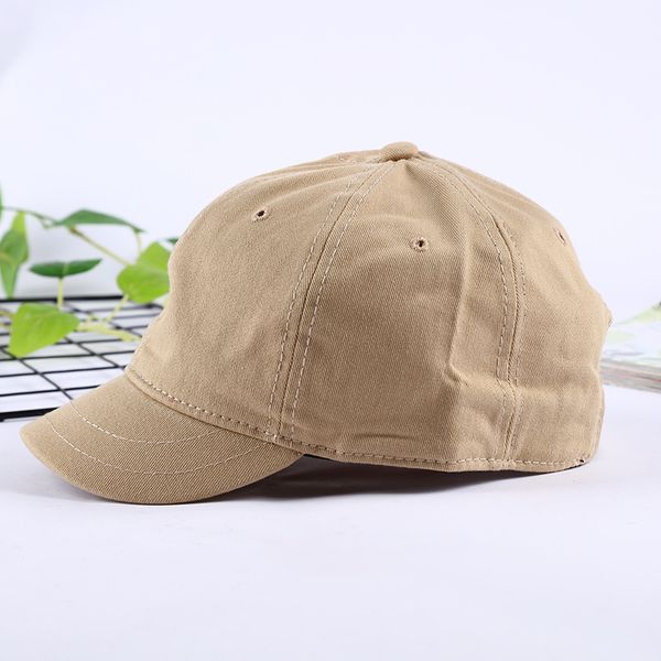 

japanese amika retro men's and women's pure color duck tongue cap short eaves baseball cap tide, Blue;gray