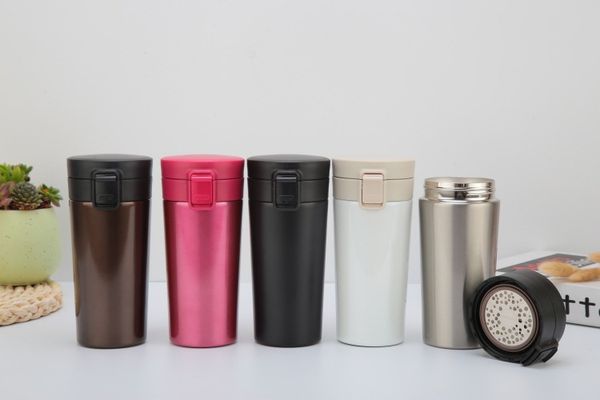 

380ml coffee cup double walled 304 stainless steel tumbler vacuum insulated travel mug car cup mug