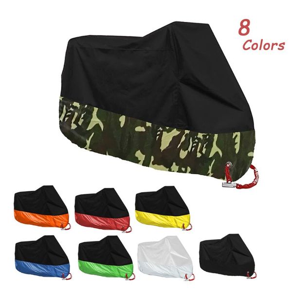 

new motorcycle cover m-4xl rain proof waterproof outdoor coat uv protector bike rain dustproof covers scooter ing