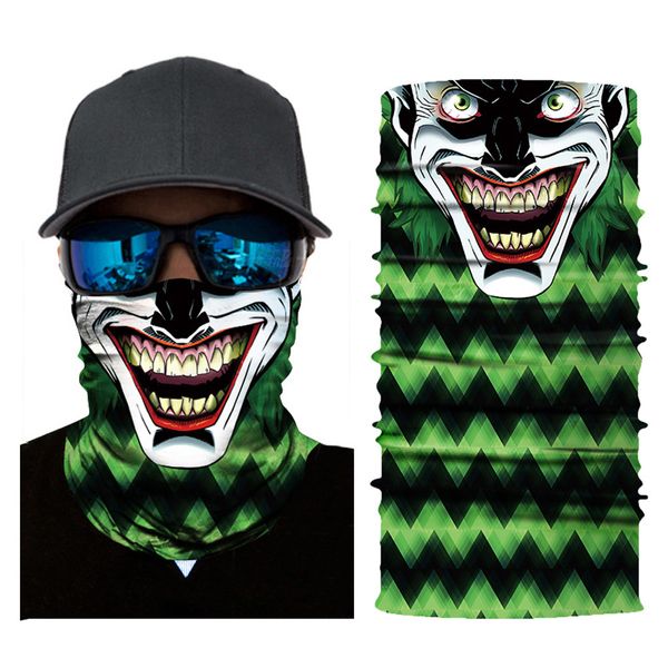 

20 models cycling motorcycle head scarf neck warmer skull face mask ski balaclava headband mask scary halloween outdoor #30