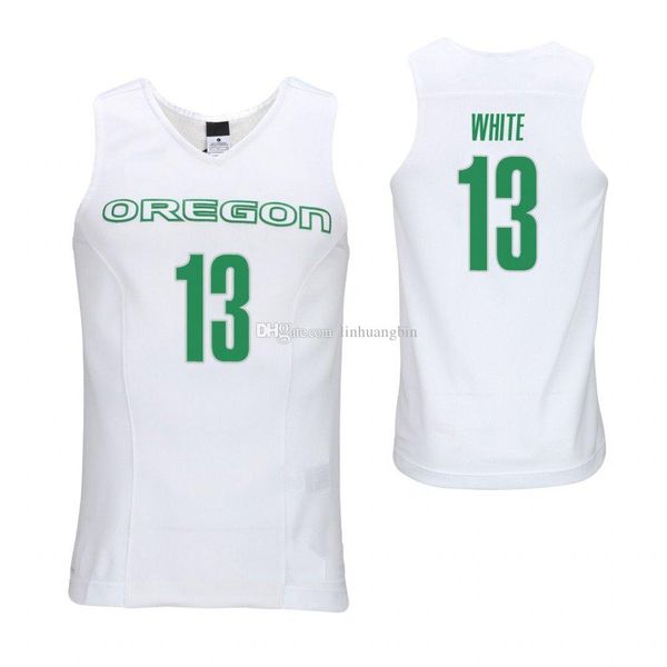 

paul white youth oregon ducks white payton pritchard green will johnson victor bailey jr. stitched college basketball jersey, Black